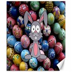 Easter Egg Bunny Treasure Canvas 8  x 10  (Unframed)