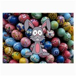 Easter Egg Bunny Treasure Glasses Cloth (Large)