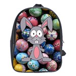 Easter Egg Bunny Treasure School Bag (Large)