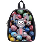 Easter Egg Bunny Treasure School Bag (Small)