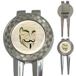 We The Anonymous People Golf Pitchfork & Ball Marker