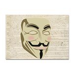 We The Anonymous People A4 Sticker 10 Pack