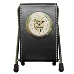 We The Anonymous People Stationery Holder Clock