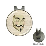 We The Anonymous People Hat Clip with Golf Ball Marker