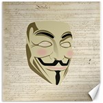 We The Anonymous People Canvas 20  x 20  (Unframed)
