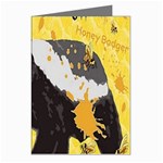 Honeybadgersnack Greeting Card (8 Pack)