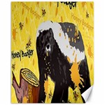 Honeybadgersnack Canvas 11  x 14  (Unframed)