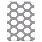 Grey Polkadot Removable Flap Cover (Small)