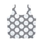 Grey Polkadot Reusable Bag (M)