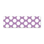 Lilac Polkadot Bumper Sticker