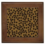Cheetah Framed Tile
