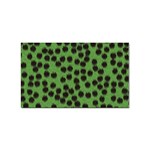 Cheetah Sticker Rectangular (10 pack)