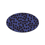 Cheetah Sticker Oval (10 pack)