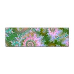 Rose Forest Green, Abstract Swirl Dance Bumper Sticker 10 Pack
