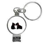 Scottish Terriers Nail Clippers Key Chain