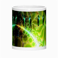 Dawn Of Time, Abstract Lime & Gold Emerge Morph Mug from UrbanLoad.com Center