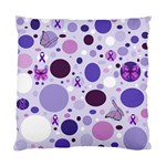 Purple Awareness Dots Cushion Case (Two Sided) 