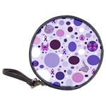 Purple Awareness Dots CD Wallet