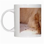 Golden Retriever Puppy White Mug