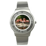 flamingo Stainless Steel Watch