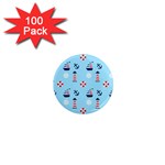 Sailing The Bay 1  Mini Button Magnet (100 pack)