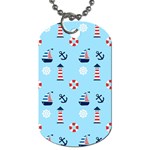 Sailing The Bay Dog Tag (One Sided)