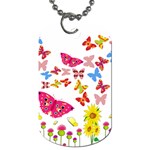 Butterfly Beauty Dog Tag (Two-sided) 