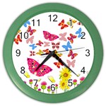 Butterfly Beauty Wall Clock (Color)
