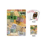 Retro Concert Tickets Playing Cards (Mini)