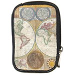 1794 World Map Compact Camera Leather Case