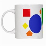 Random Geometrics White Coffee Mug