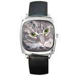 CAT 4 Painting Square Metal Watch