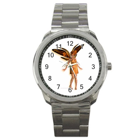 Apricot Sport Metal Watch from UrbanLoad.com Front