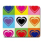 Hearts Large Mouse Pad (Rectangle)
