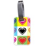 Hearts Luggage Tag (Two Sides)
