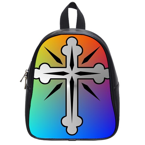 Cross School Bag (Small) from UrbanLoad.com Front