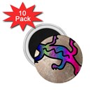 Lizard 1.75  Button Magnet (10 pack)