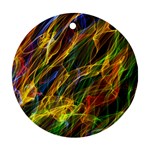 Abstract Smoke Round Ornament