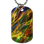 Abstract Smoke Dog Tag (Two-sided) 
