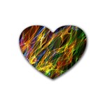 Abstract Smoke Drink Coasters 4 Pack (Heart) 