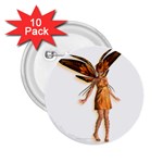 Apricot 2.25  Button (10 pack)