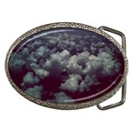 Through The Evening Clouds Belt Buckle (Oval)