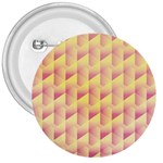 Geometric Pink & Yellow  3  Button