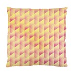 Geometric Pink & Yellow  Cushion Case (Two Sided) 