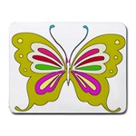 Color Butterfly  Small Mouse Pad (Rectangle)