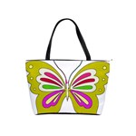 Color Butterfly  Large Shoulder Bag