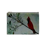 Sweet Red Cardinal Cosmetic Bag (Medium)