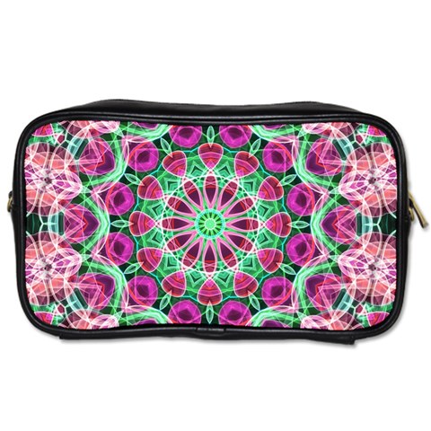 Flower Garden Travel Toiletry Bag (Two Sides) from UrbanLoad.com Front