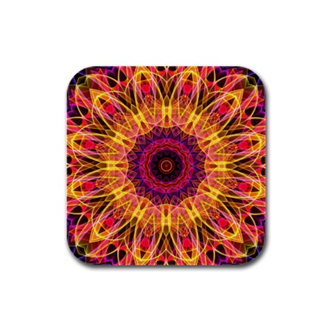 Gemstone Dream Drink Coasters 4 Pack (Square) from UrbanLoad.com Front