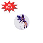 Violet 1  Mini Button (10 pack) 